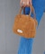 2WAY CUBE BAG Suede Look