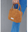 2WAY CUBE BAG Suede Look
