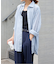 追加 シアーチェックスプレッドカラーシャツ