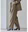 PEメランジタックテーパードパンツ セットアップ対応