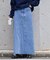 追加2 ULTデニムスリットリーンスカート