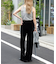 新色追加 ベロアフレアパンツ