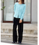 新色追加 ベロアフレアパンツ