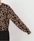 追加3 レオパード プリントクルーネックカーディガン