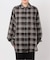 チェックスプレッドカラーシャツ