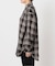 チェックスプレッドカラーシャツ