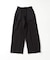 ツイルアシンメトリータックパンツ