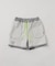 RATIONAL GIRLロゴ刺繍スウェットショートパンツ