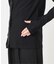 ACTIVE WEAR テレコクルーネックスナップカーディガン