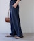 キュプラステッチワークドロストパンツ セットアップ対応