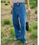 追加 ULTサマーデニムハイライズルーズ5PKT BLUE/NAVY