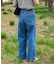 追加 ULTサマーデニムハイライズルーズ5PKT BLUE/NAVY