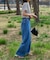 追加 ULTサマーデニムハイライズルーズ5PKT BLUE/NAVY