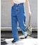 追加 ULTサマーデニムハイライズルーズ5PKT BLUE/NAVY