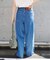 追加 ULTサマーデニムハイライズルーズ5PKT BLUE/NAVY