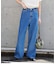 追加 ULTサマーデニムハイライズルーズ5PKT BLUE/NAVY