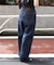 追加 ULTサマーデニムハイライズルーズ5PKT BLUE/NAVY