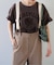 追加 ピグメントカットオフZOO TEE