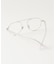 Eyewear Clifton シルバーフレーム調光レンズ