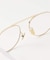 Eyewear Clifton ゴールドフレーム 調光レンズ
