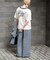 Rational Girl コットンフライスリンガーTEE