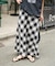 PLAIDパターンスカート