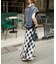 PLAIDパターンスカート