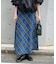 PLAIDパターンスカート