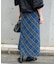 PLAIDパターンスカート