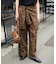 PLAIDパターンイージーワイドパンツ セットアップ対応