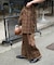 PLAIDパターンイージーワイドパンツ セットアップ対応