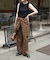 PLAIDパターンイージーワイドパンツ セットアップ対応
