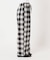 PLAIDパターンイージーワイドパンツ セットアップ対応