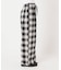 PLAIDパターンイージーワイドパンツ セットアップ対応