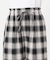 PLAIDパターンイージーワイドパンツ セットアップ対応