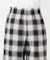 PLAIDパターンイージーワイドパンツ セットアップ対応