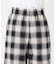 PLAIDパターンイージーワイドパンツ セットアップ対応