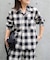 PLAIDパターンオープンカラーシャツ