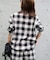 PLAIDパターンオープンカラーシャツ