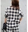 PLAIDパターンオープンカラーシャツ