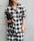 PLAIDパターンオープンカラーシャツ
