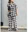 PLAIDパターンオープンカラーシャツ