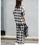PLAIDパターンオープンカラーシャツ