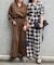 PLAIDパターンオープンカラーシャツ