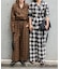 PLAIDパターンオープンカラーシャツ