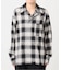 PLAIDパターンオープンカラーシャツ