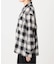 PLAIDパターンオープンカラーシャツ
