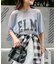 シアーニットプリントTEE