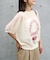 シアーニットプリントTEE