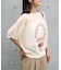 シアーニットプリントTEE